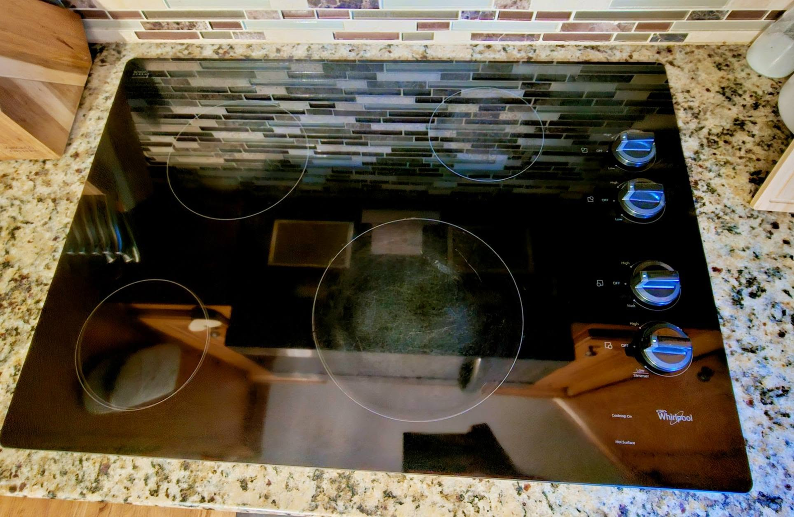 Clean cooktop